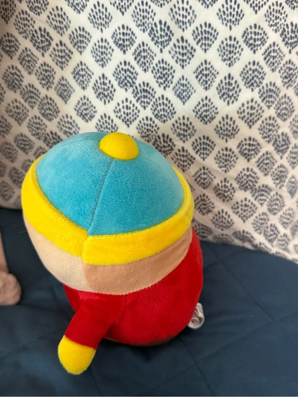 South Park Eric Cartman Plush Toy Factory Stuffed Animal Red Jacket Blue Hat